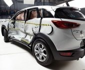2019 Mazda CX-3 IIHS Side Impact Crash Test Picture